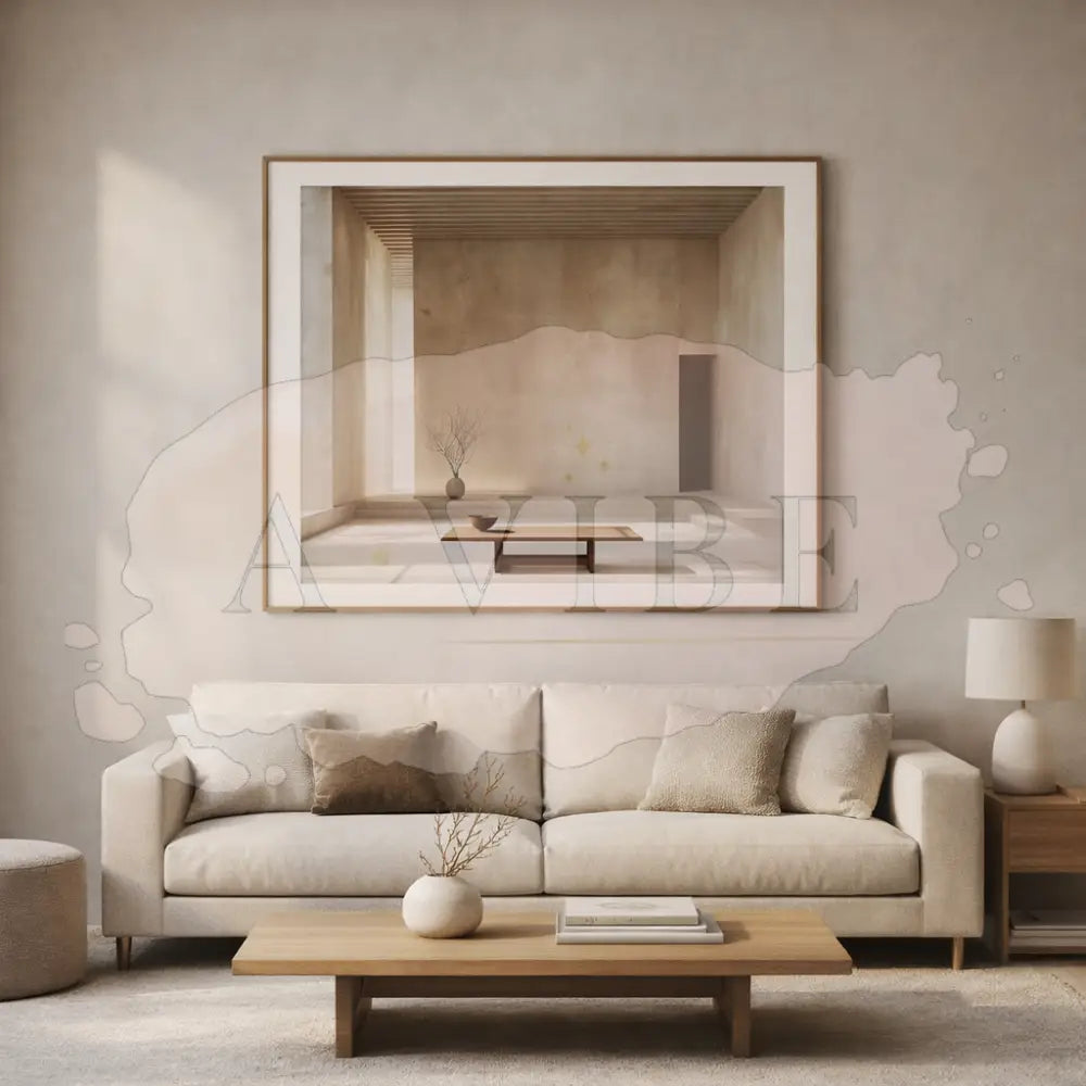 Quiet Architecture — Minimalist Neutral Fine Art Print Museum-Quality Giclée