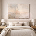 Stillness in Light – Neutral Abstract Fine Art Print Textured Minimal Wall Art Museum Quality Giclée Contemporary Decor