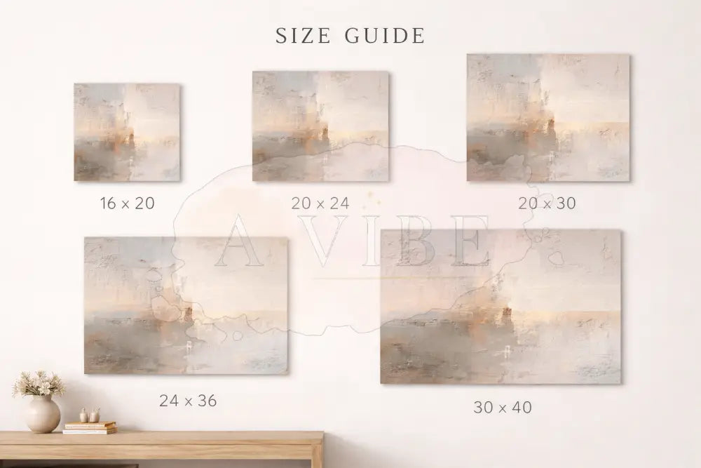 Stillness in Light – Neutral Abstract Fine Art Print Textured Minimal Wall Art Museum Quality Giclée Contemporary Decor