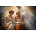 Women Reading the Bible with Spiritual Presence Women Reading the Bible with Spiritual Presence 16*24 - AP102994P627107