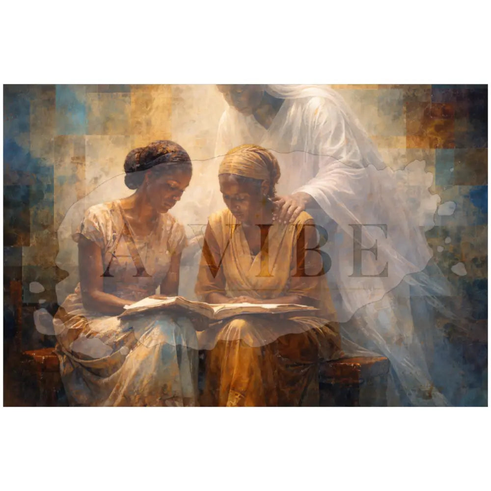 Women Reading the Bible with Spiritual Presence Women Reading the Bible with Spiritual Presence 16*24 - AP102994P627107